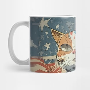 🐈 American cat Mug